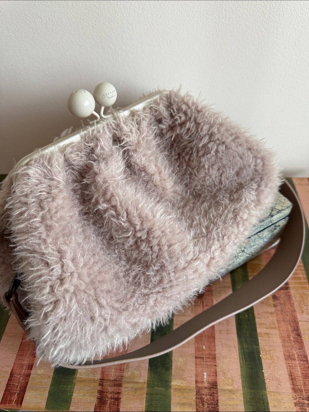 Max Mara fuzzy Pasticcino Bag - Picture 2 of 6
